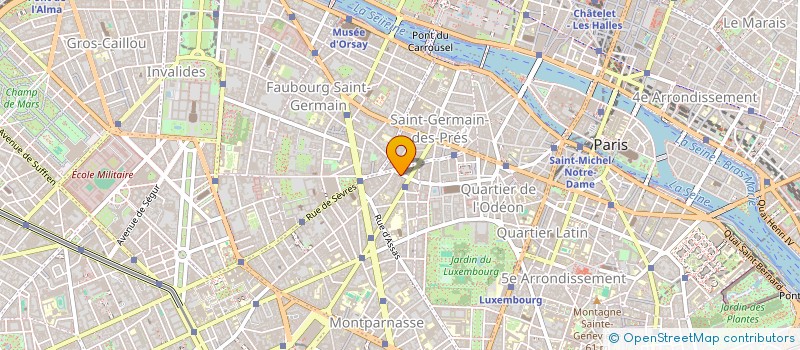 localisation de l'entreprise M.F 5  PARIS