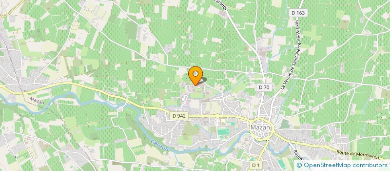 localisation de l'entreprise M&F AUTO  MAZAN