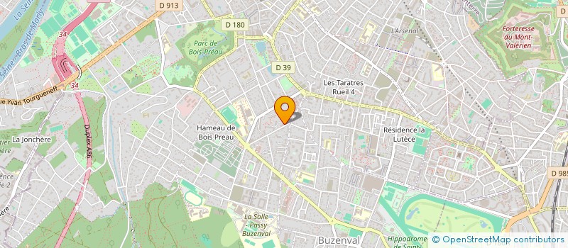 localisation de l'entreprise M.F.B. à RUEIL MALMAISON