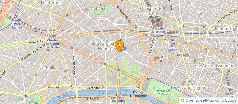 localisation de l'entreprise M F H  PARIS