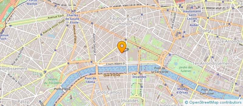 localisation de l'entreprise M.F.H.I. 103 SCI  PARIS