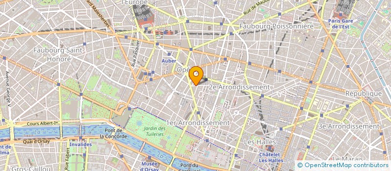 localisation de l'entreprise M.F.I  PARIS