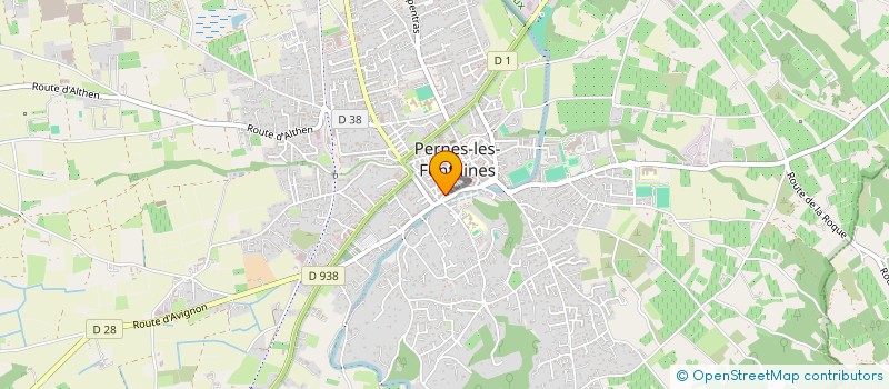localisation de l'entreprise M&F INVEST BUSINESS à PERNES-LES-FONTAINES