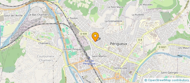 localisation de l'entreprise M.F.L.D. à PERIGUEUX