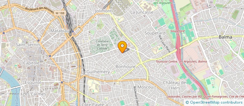 localisation de l'entreprise M.F MA à TOULOUSE