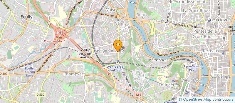 localisation de l'entreprise M.F.P. à LYON