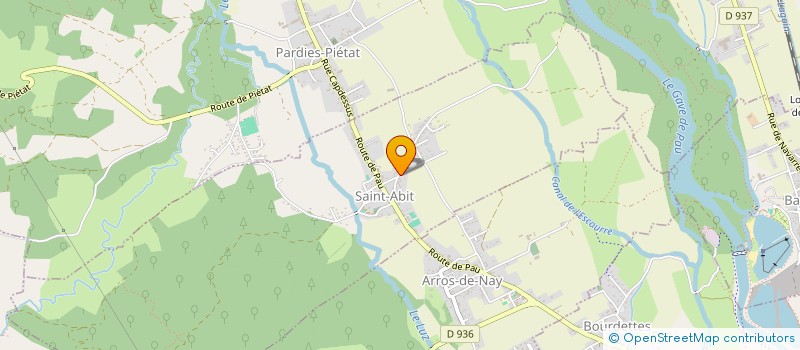 localisation de l'entreprise M F P  SAINT-ABIT