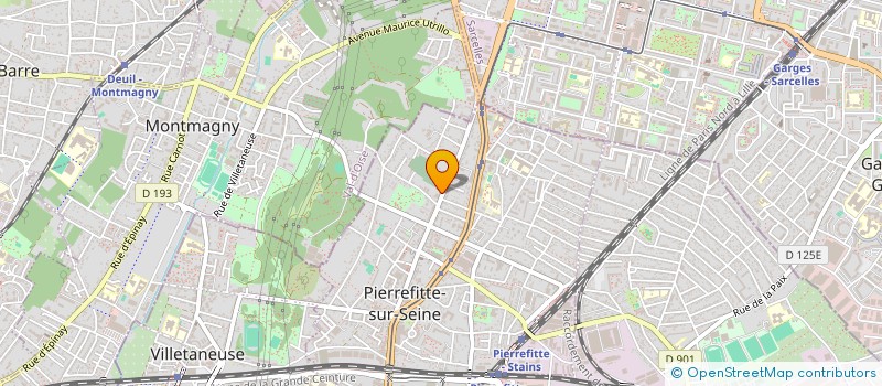 localisation de l'entreprise M F P à PIERREFITTE-SUR-SEINE