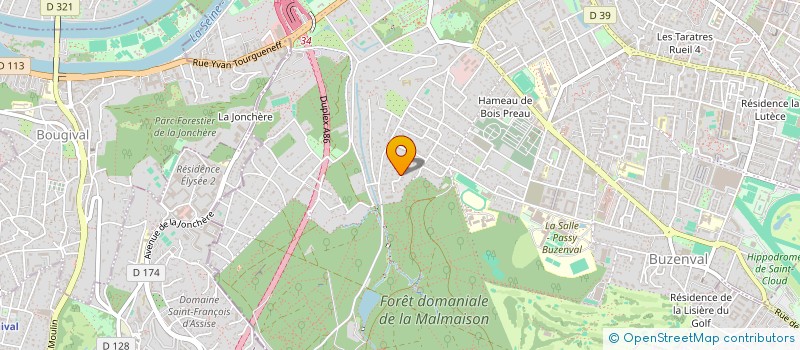 localisation de l'entreprise M.F.P.A. à RUEIL-MALMAISON