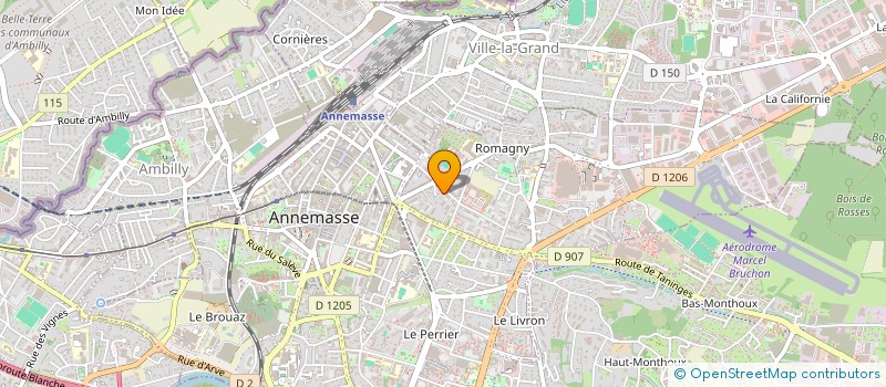 localisation de l'entreprise M&F PROPERTIES FR à ANNEMASSE
