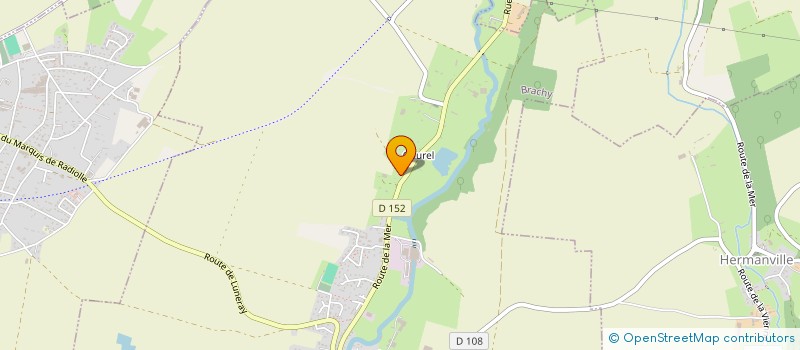 localisation de l'entreprise M.F. PROTECTION INCENDIE  BRACHY