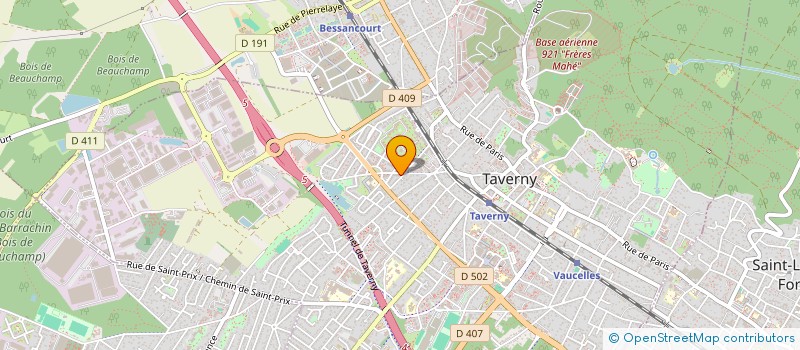 localisation de l'entreprise M.F REMORQUAGE  TAVERNY