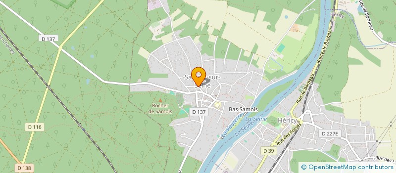 localisation de l'entreprise M & F RESILIENCE  SAMOIS-SUR-SEINE