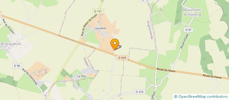 localisation de l'entreprise M.F.T.P à GRIGNEUSEVILLE