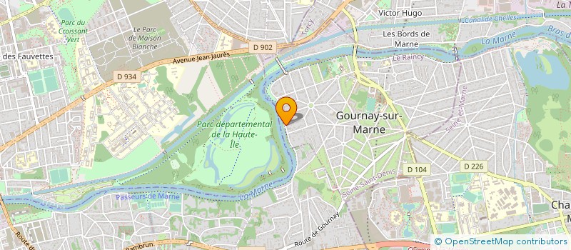 localisation de l'entreprise M FACILITIES SERVICES à GOURNAY-SUR-MARNE