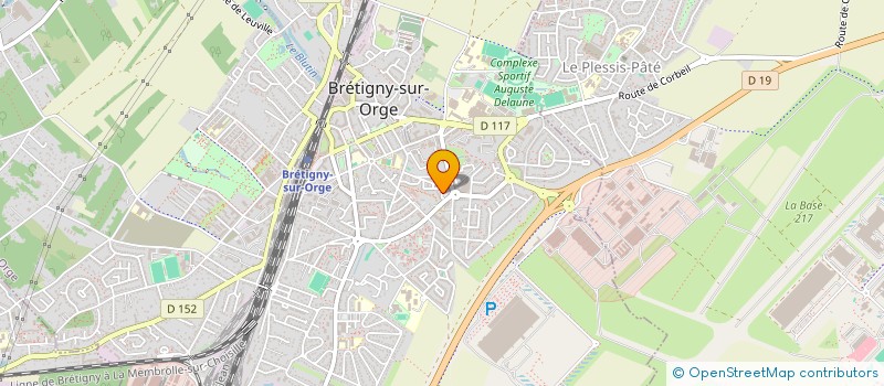localisation de l'entreprise M.FACTORY à BRETIGNY-SUR-ORGE