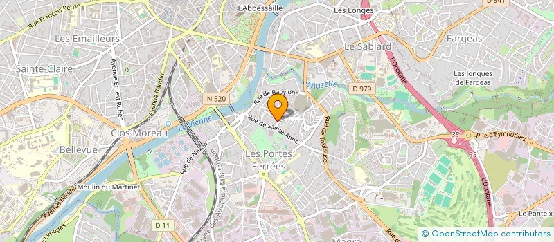 localisation de l'entreprise M FAMILLE à LIMOGES
