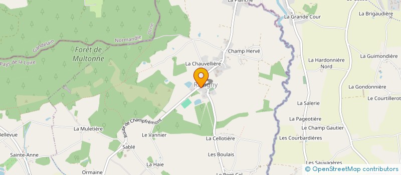 localisation de l'entreprise M FAMILY  RAVIGNY