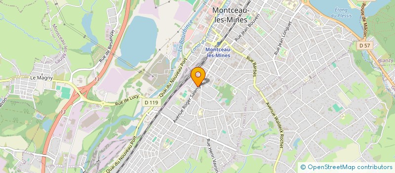 localisation de l'entreprise M-FGH TECHNOLOGIE  MONTCEAU-LES-MINES