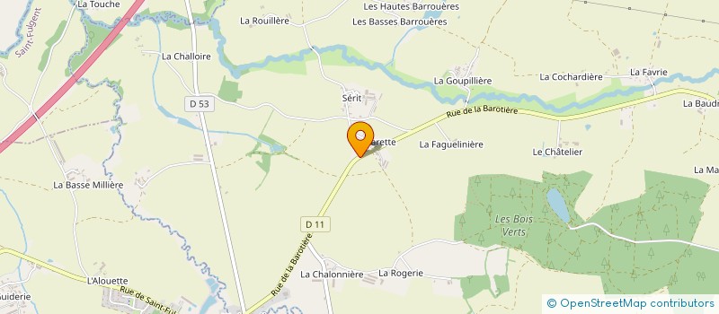 localisation de l'entreprise M-FILMS  LES HERBIERS