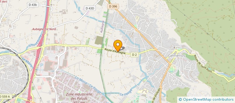 localisation de l'entreprise M FINANCES  GEMENOS