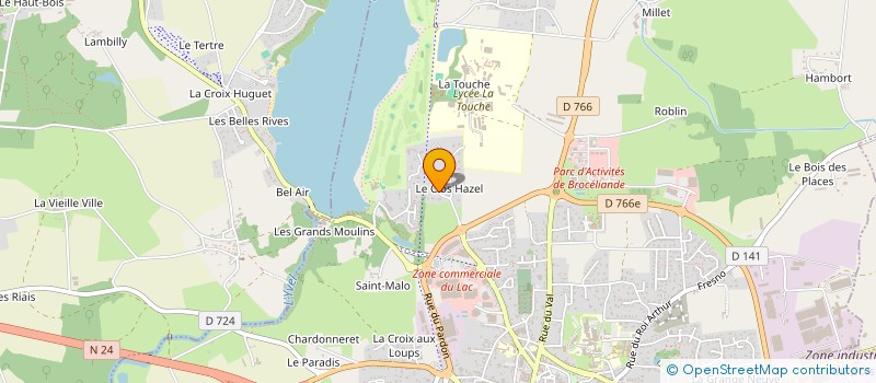 localisation de l'entreprise M FINANCES  PLOERMEL