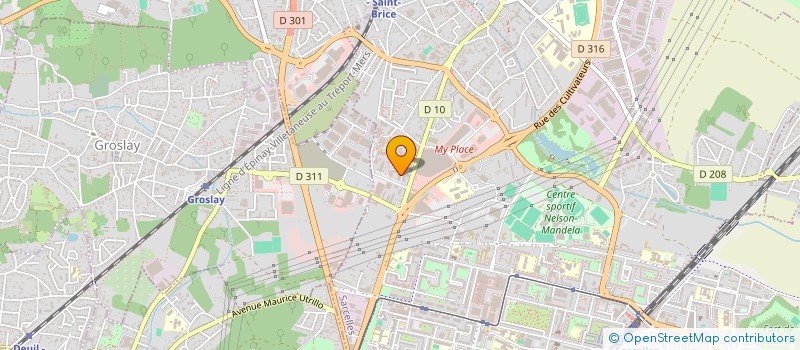 localisation de l'entreprise M FIRE RECORDS à GARGES-LES-GONESSE