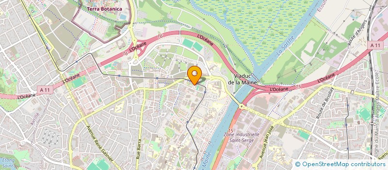 localisation de l'entreprise M FLORIAN BRASIER ET M XAVIER GASTAL à ANGERS