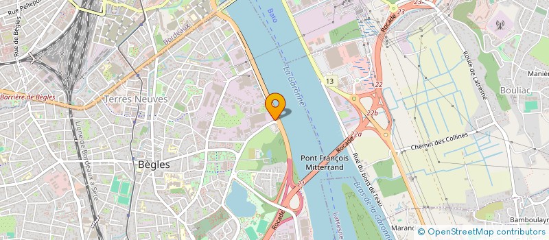 localisation de l'entreprise M FORMATION  LIBOURNE