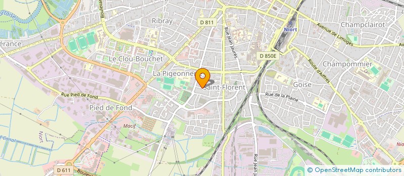 localisation de l'entreprise M. FRANCOIS LECHAT ET MME CELINE JORIGNE  MELLE