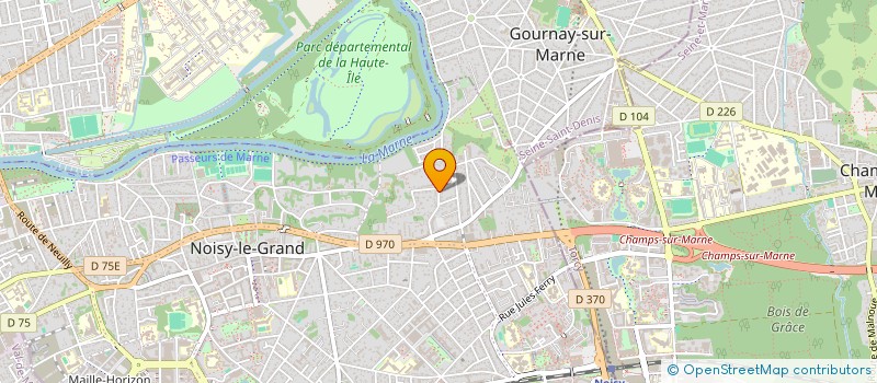 localisation de l'entreprise M. FROID à NOISY-LE-GRAND