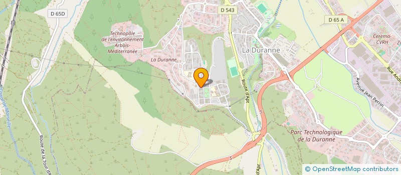 localisation de l'entreprise M'FUSION  AIX-EN-PROVENCE