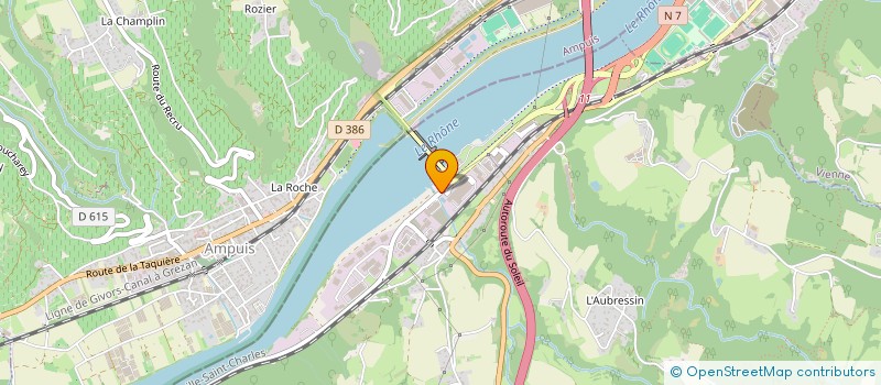 localisation de l'entreprise M FUTE INNOV  REVENTIN-VAUGRIS