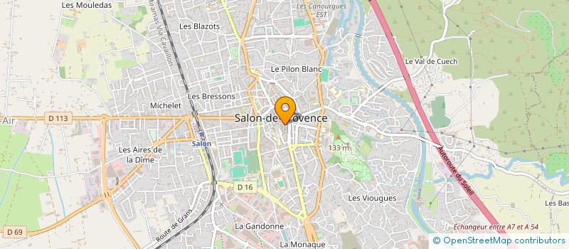 localisation de l'entreprise M G à SALON-DE-PROVENCE