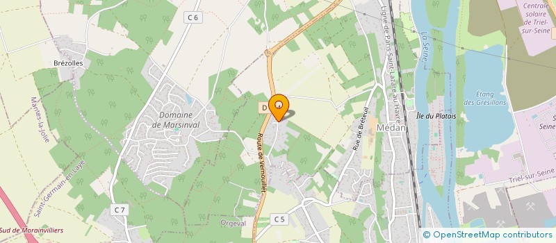 localisation de l'entreprise M.G  MEDAN