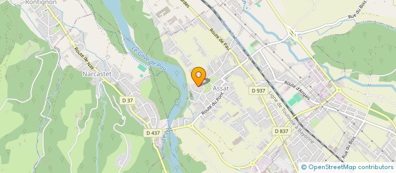 localisation de l'entreprise M.G  ASSAT