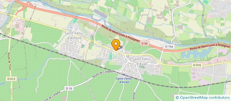 localisation de l'entreprise M&G  TOULOUGES