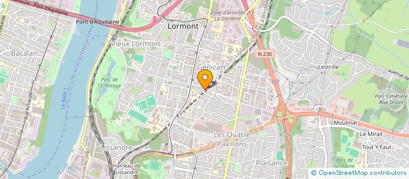 localisation de l'entreprise M.G  LORMONT