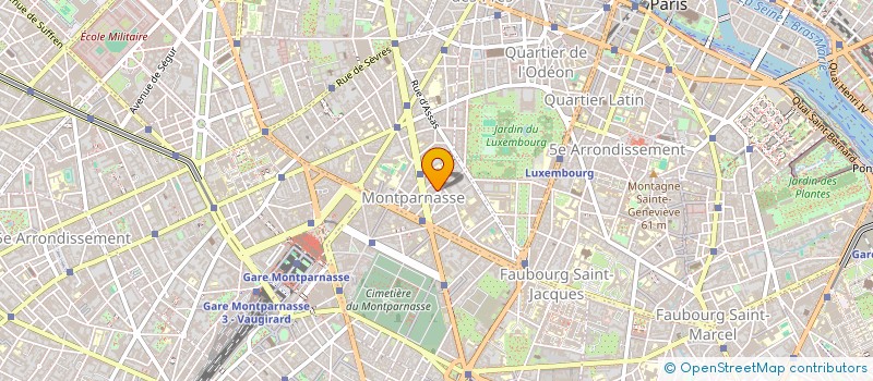 localisation de l'entreprise M.G.A  PARIS