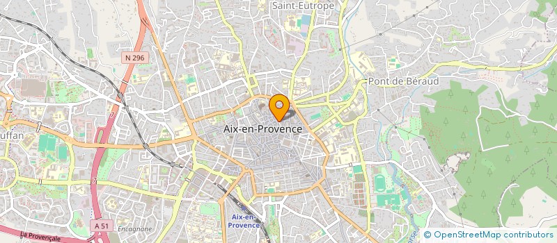 localisation de l'entreprise M.G.A  AIX-EN-PROVENCE