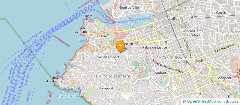 localisation de l'entreprise M.G.A. à MARSEILLE
