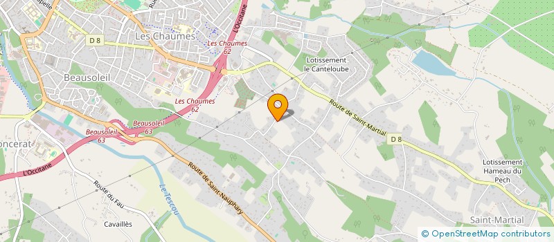 localisation de l'entreprise M.G.A  MONTAUBAN