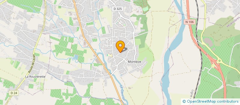 localisation de l'entreprise M.G.A. MACONNERIE GENERALE ALESIENNE  SAINT-CHRISTOL-LEZ-ALES