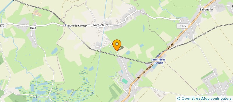 localisation de l'entreprise M.G.A SUEUR  LANCHERES