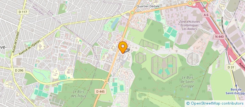 localisation de l'entreprise M&G.AUTOMOBILE  FLEURY-MEROGIS