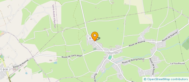 localisation de l'entreprise M.G.B. 3  OUCHES