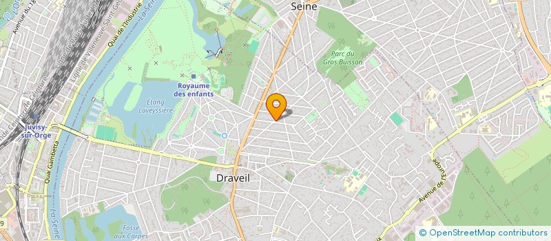 localisation de l'entreprise M G BAT à DRAVEIL