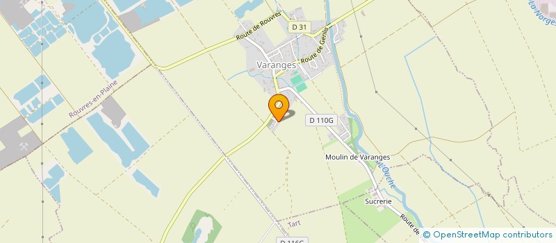 localisation de l'entreprise M.G.BOSCH  VARANGES