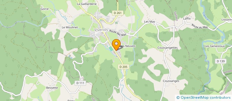 localisation de l'entreprise M.G.C  VIVEROLS