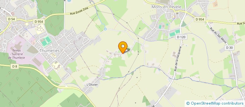 localisation de l'entreprise M.G.C IMMOBILIER  MONS-EN-PEVELE